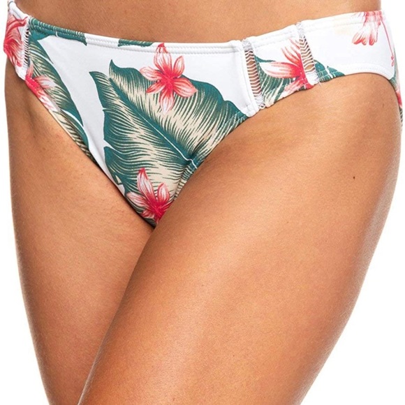 NWT🌺 Roxy Dreaming Day Full Bikini Bottoms SM, LG - Picture 1 of 16